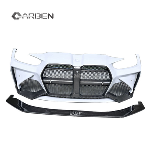 Paraurti Anteriore e Profilo in Fibra di Carbonio Adatti per <span class=keywords><strong>BMW</strong></span> M3 G80, M4 G82 e <span class=keywords><strong>Carrozzeria</strong></span> G8X. - Product Image 4