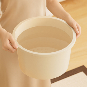 Baignoire pour les pieds extra-large, extra-haute, à haute résistance, avec massage par picots, palette de couleurs polyvalente, poignée élargie, empilable, gain de place - Product Image 6