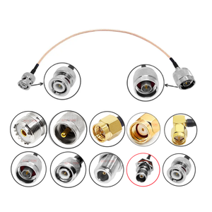 Cable de Extensión RF SMA Macho a RP/SMA/SMB/SMC/MCX/MMCX/SMP/BNC/UHF <span class=keywords><strong>PL</strong></span>-259 SO-239/TNC/FME/QMA/10-32 para RG316 RG178 RG400 RG142 - Product Image 1