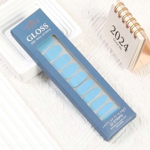 Op Maat Gemaakte Papieren Doos Bedrukte Kaartdoos Bord Nagels Druk Op Nagels Doos Met Transparante Raamsnede En Ophanggat - Product Image 6