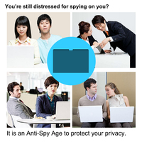 Filtre de confidentialité anti-espion Protecteur d'écran pour MacBook (Pro/Air) | Film PET haute clarté, anti-éblouissement et résistant aux rayures