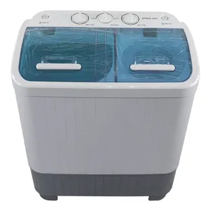 高品質でポータブルなシングルチューブセミオートマティックツインタブ洗濯機