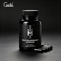 Articles en emballage scellé standard, capsules pour l'agrandissement masculin, ingrédients botaniques traditionnels, faible MOQ, fournitures pour la coopération OEM
