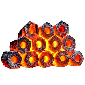 Carbón Vegetal de Coco Cocotronics, Briquetas de Cáscara de Coco, Carbón Negro para Barbacoa, Larga Duración, Sin Chispas, Humedad 5%, Alto Poder Calorífico - Product Image 1