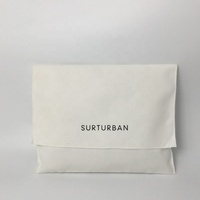 Enveloppe biologique imprimée avec logo personnalisé oreiller en toile de coton sac d'emballage de vêtements pour enfants avec cravate enveloppe en coton pochette à poussière