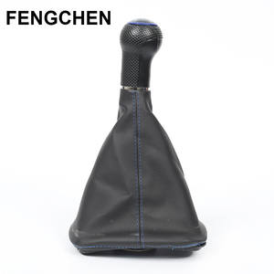 Poignée de levier de vitesses FENGCHEN en cuir, boîte de vitesses manuelle 6 vitesses pour Golf, style classique - Product Image 5