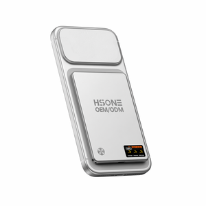 Power Bank LC18 15W Wireless e 20W PD con Anello Magnetico N52, Schermo TFT, Batteria Semi-Solida 6.7mm in Alluminio, Certificato CE FCC - Product Image 1