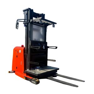 トリプルマスト4メートル持ち上げ高さCDDX10-40Sミニ小型電気注文ピッカー倉庫設備 - Product Image 1