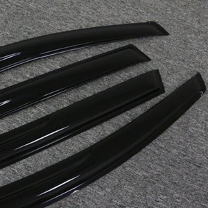 New Design Car Accessories <b>Door</b> <b>Rain</b> Sun Visor Window <b>Deflectors</b> Black <b>Door</b> Visor for Toyota Innova - Product Image 2