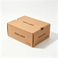 Usine d'impression, vente en gros, boîte d'emballage en papier kraft personnalisée de haute qualité, boîte en papier pour chaussures, vêtements, sous-vêtements, jupes, chemises, chaussettes