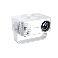 Mini projecteur vidéo sans fil WiFi LED portable 4K prêt pour la diffusion en direct, système d'écran miroir intelligent Android 9, home cinéma de poche