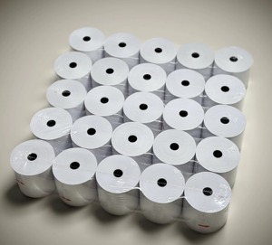 Logo Printed Custom Thermal <b>Paper</b> <b>Rolls</b> Thermal Receipt <b>Paper</b> <b>Rolls</b> for Supermarket - Product Image 1