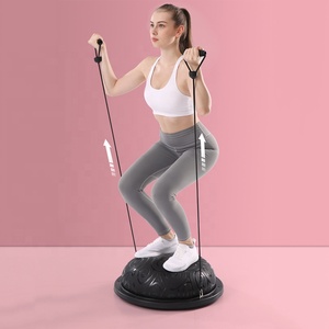 Ballon d'équilibre demi-corps écologique avec poignées et pompe pour l'exercice et la <span class=keywords><strong>musculation</strong></span> - Product Image 3