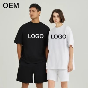 เสื้อยืดคอตตอนหรูหราคุณภาพสูงแบบใหม่ ทรงโอเวอร์ไซส์ คอเต่า ป้องกันรอยยับ  สำหรับทุกเพศ  รับสกรีนโลโก้ตามแบบ - Product Image 1