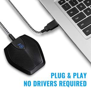 TONOR G11 Vente chaude 2023 MOQ 50 pièces Microphone de conférence USB omnidirectionnel de bureau pour les réunions <span class=keywords><strong>Zoom</strong></span> - Product Image 6