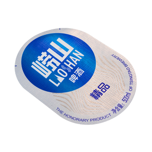 Etiquetas Adhesivas Personalizadas de Aluminio para Cuello de Botella de Cerveza con Diseño Impreso a Color, Venta al Por Mayor de Fábrica - Product Image 2