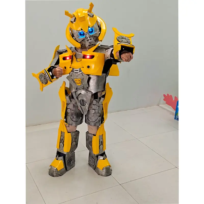 Atacado Tamanho Do Miúdo Levou Traje Do Robô Cosplay Crianças Traje Do Robô Personalizado