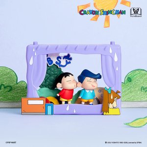 POP MART Crayon Shin-chan Serie Teatro dell'Infanzia Blind Box 8-9cm Statuetta da Collezione Scena Scenografica Regalo per i Fan degli Anime - Product Image 4
