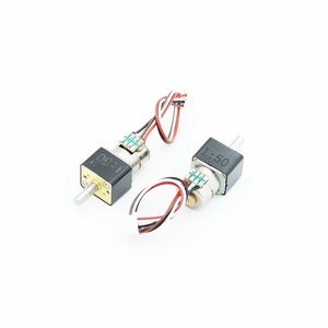 SM10 10BY TOP Sales <strong>NEMA6</strong> 10mm Mini DC Geared Stepper Motor with Permanent Magnet 12V High Torque 2-Phase and Gear Ratio 50:1 - Product Image 2