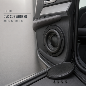 Haut-parleur de voiture fin de 6,5 pouces, double bobine vocale, triple aimants, subwoofer 250W RMS 500W Max <span class=keywords><strong>2x2</strong></span>/2x4 <span class=keywords><strong>Ohm</strong></span> pour boîtier de siège de camion - Product Image 4