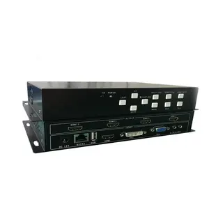 1080P USB VGA AV-Eingang und TV-Ausgang, 1x2 2x2 LCD-Videowandprozessor-Controller1x4-Splitter-Videowandcontroller