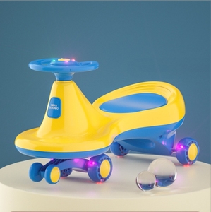 รถสวิงเด็ก ยูนิเวอร์แซล อิเล็กทริก พลาสติก PU ล้อเงียบ พร้อมดนตรีและไฟ มีตัวเลือกโลโก้แบบกำหนดเอง สำหรับเด็กอายุ 2-8 ปี - Product Image 6