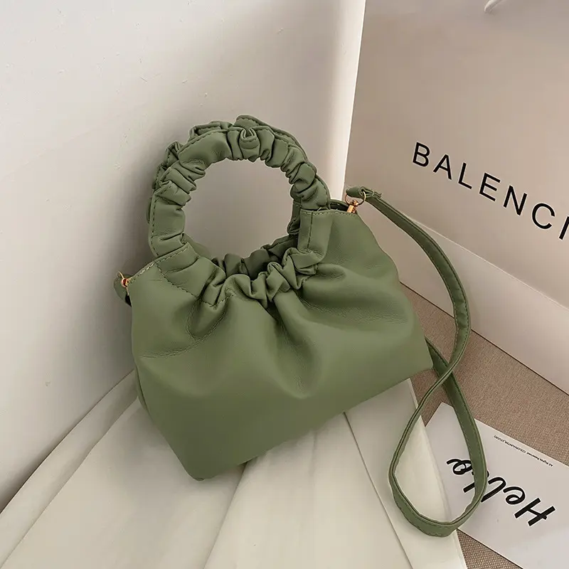 2021 Spring And Summer New Folds Crossbody Bag Mini Cloud Bag Women Tide Handbag