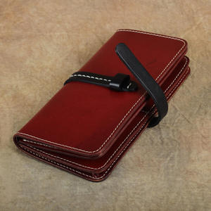 Andong Vintage Vegetable Tanned Leather Handmade Purse <b>for</b> Women Japan Fashion Genuine Cow Cowhide <b>Wallet</b> <b>Long</b> <b>Wallets</b> <b>Men</b> - Product Image 4