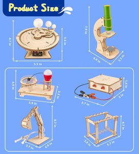 2026 Handmade Puzzle Teaching Aids Blocks Model Building Toys Stem Toys Educational - Product Image 3