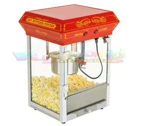 Hoge Kwaliteit Party Maquina De Palomitas De Maiz Commerciële Popcornmachine Met Kar