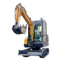 Mini-excavatrice modèle MY25 avec moteur diesel Laidong 385