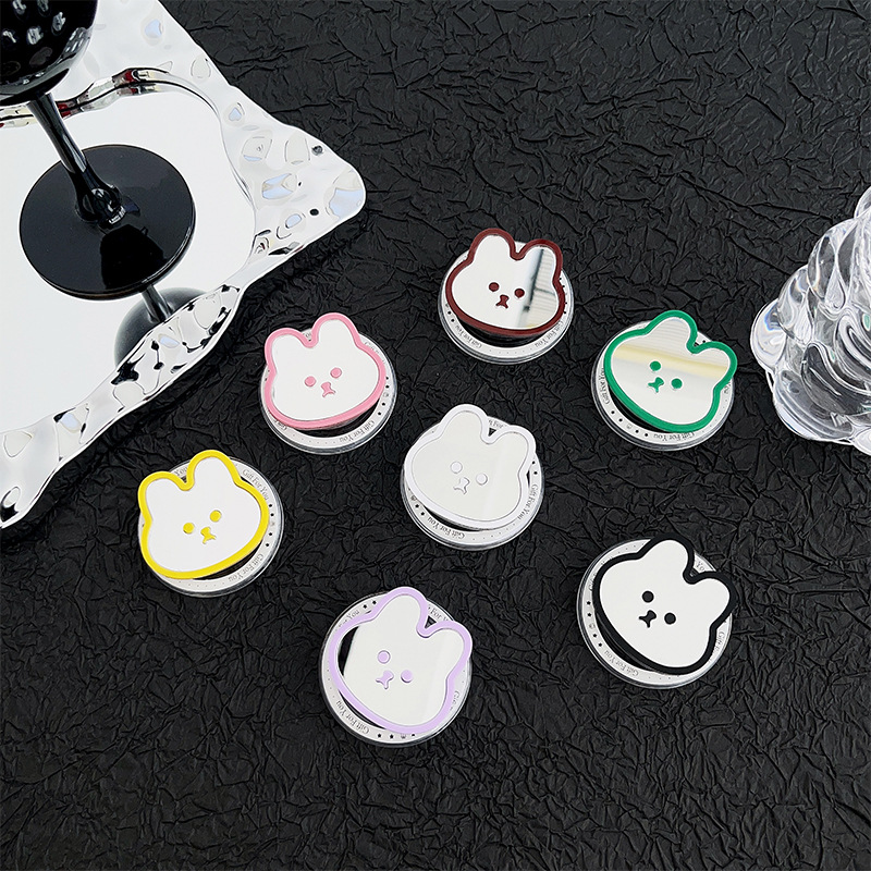 Bear Phone Griptok – Supporto Pieghevole Per Cellulare A Forma Di Orso, 3D, Trasparente, Facile Installazione