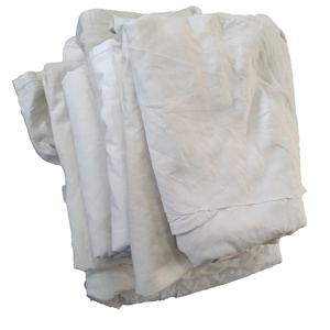 La mejor calidad de cama, sábanas de algodón blanco limpiando industrial trapos para limpieza - Product Image 3