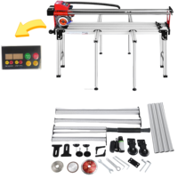 Máquina Cortadora de Azulejos Eléctrica de Cerámica Automática de Escritorio de 45-90 Grados con Grosor de Corte de 30 mm