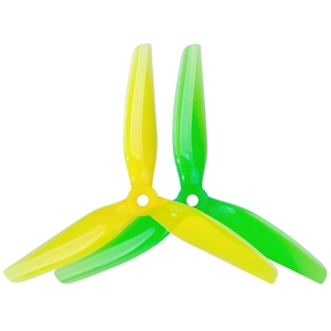 Elica HQprop Ethix S4 5X3.65X3 5031 da 5 pollici a 3 pale/tri-pala Lemon Lime per Drone FPV da Corsa Parte FXB - Product Image 3
