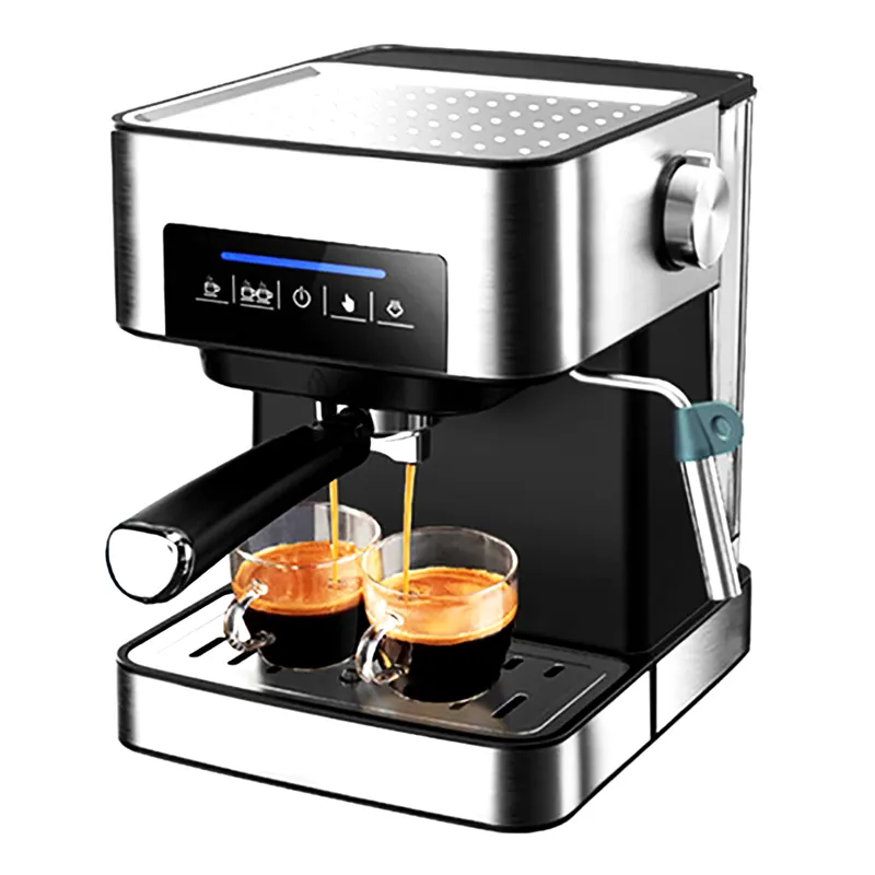 Máquina de café Espresso automática italiana, molinillo de filtro comercial, fabricante de cafetera