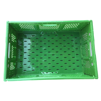 Boîtes pliables en plastique pour fruits et légumes, 600x400x220, prix bas, vente en gros