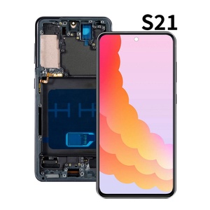 จอ OLED สำหรับ S21/S21 Ultra 5G ของจีนขายส่ง พร้อมอะไหล่หน้าจอโทรศัพท์ รับประกัน 1 ปี ความสว่าง 300cd/m - Product Image 1