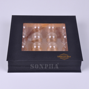 Custom Logo Lid <strong>Clear</strong> Pvc <strong>Window</strong> Gift Packaging Paper Boxes Cookies Grazing Chocolate Cupcake Bakery Cake <strong>Box</strong> <strong>With</strong> <strong>Window</strong> - Product Image 3