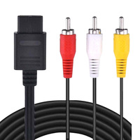 Câble de connexion 2 en 1 pour contrôleur NGC N64 SFC, Terminal, Audio-vidéo, 1.75M, 2 en 1