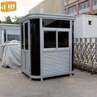 Conception de cabines de sécurité Cabine de garde Maison de conteneur mobile Sentry Box Cabine de garde de sécurité portable à vendre