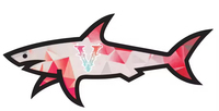 Autocollants 3D Étanche Paul & Shark DIY Décoration pour Tablette, Mobile, Réfrigérateur, Bagages – CP Jul Omerta Vrunk Requin