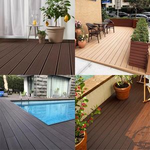 WPC <b>Decking</b> Board Plank Crack-resistant Outdoor Floor Composite Wpc Wooden Terrace Flooring Panel Wpc Patio Board - Product Image 5