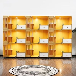 Große luxuriöse dreistufige <span class=keywords><strong>Cat</strong></span> Villa Pet <span class=keywords><strong>Cat</strong></span> Möbel - Product Image 6