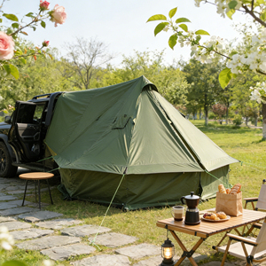 Tente de <span class=keywords><strong>voiture</strong></span> mongole 4 personnes, <span class=keywords><strong>tipi</strong></span> de camping, tente chaude pour <span class=keywords><strong>voiture</strong></span> avec poêle arrière, yourte pour le camping en extérieur - Product Image 1