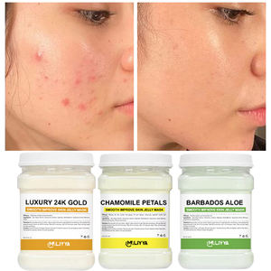 Mascarilla <span class=keywords><strong>de</strong></span> gelatina 650g, hidratante orgánico Natural, antiarrugas, blanqueamiento, mascarilla facial y corporal, fabricante OEM al por mayor - Product Image 5