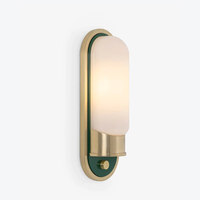 Lampe murale en acier inoxydable de style postmoderne, design créatif et luxueux, pour salon, chambre à coucher, bureau ; design artistique minimaliste