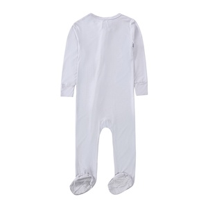 100% Bamboo Fabric pajamas romper zipper Kids pajamas soft wholesale <strong>clothing</strong> - Product Image 2