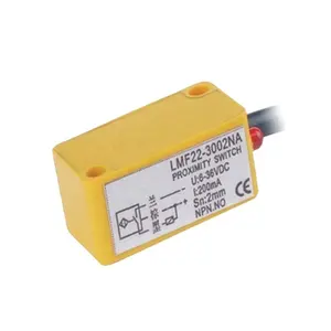 Winston LMF22 2mm IP67 NO NC Flush Inductive Two Wire Proximity Sensor