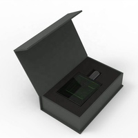 Flacon de parfum en verre OEM Fairy FR-D-1 vert de haute qualité, vide, 50 ml, avec boîte cadeau, vaporisateur et impression sérigraphique